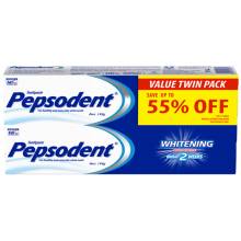 PEPSODENT TOOTHPASTE WHITENING 2/190G