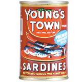 YOUNG'S TOWN SARDINES RED EASY OPEN 155G