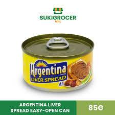 ARGENTINA LIVER SPREAD EASY OPEN 85G