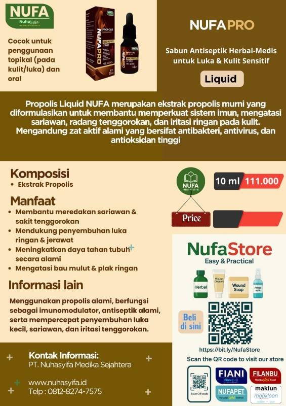 Nufapro Propolis 10ml
