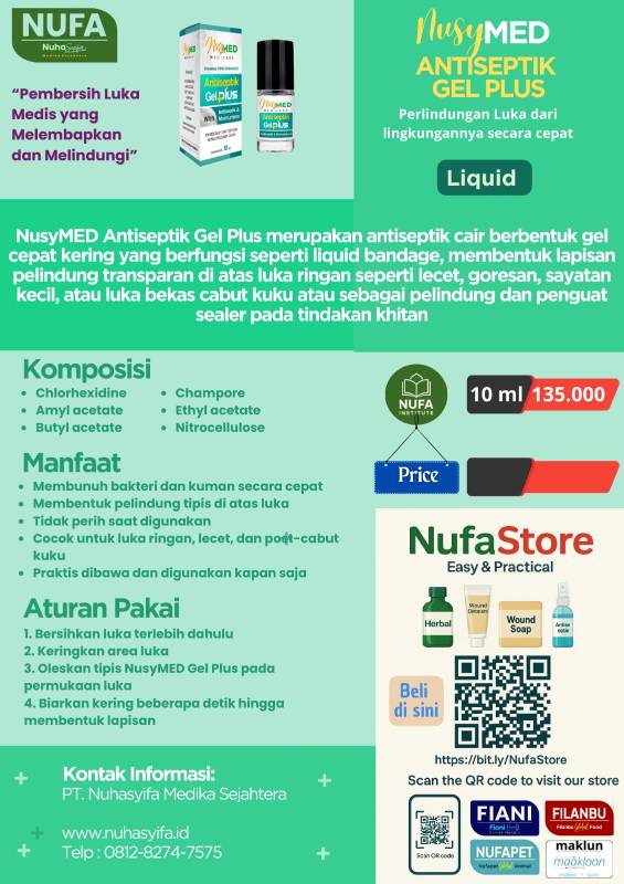 Nusymed Antiseptik Gel Plus