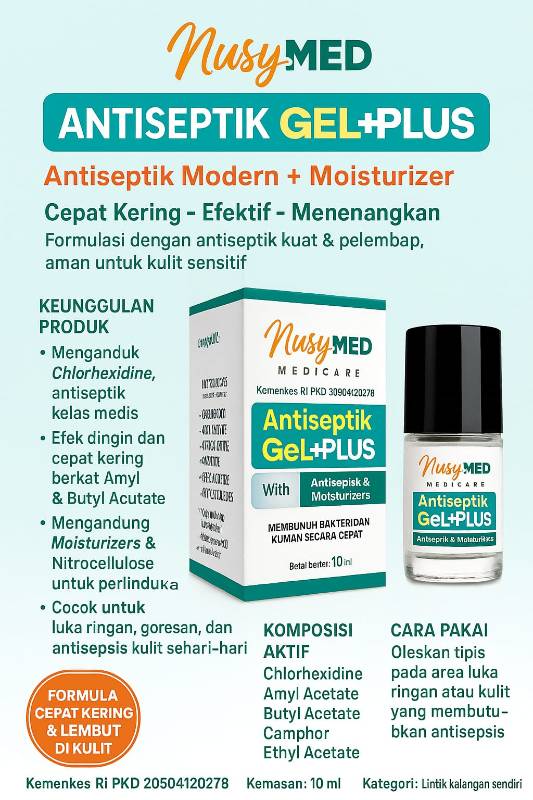Nusymed Antiseptik Gel Plus