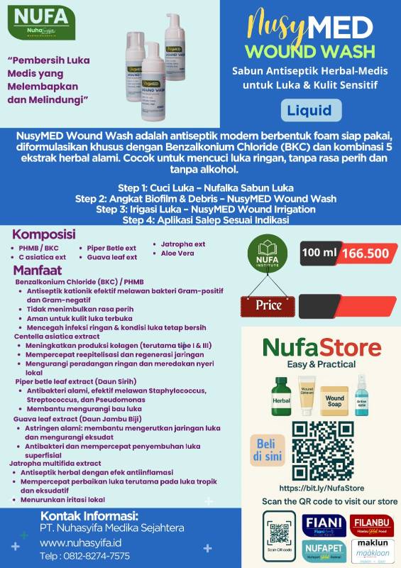 Nusymed Wound Wash (Foam)
