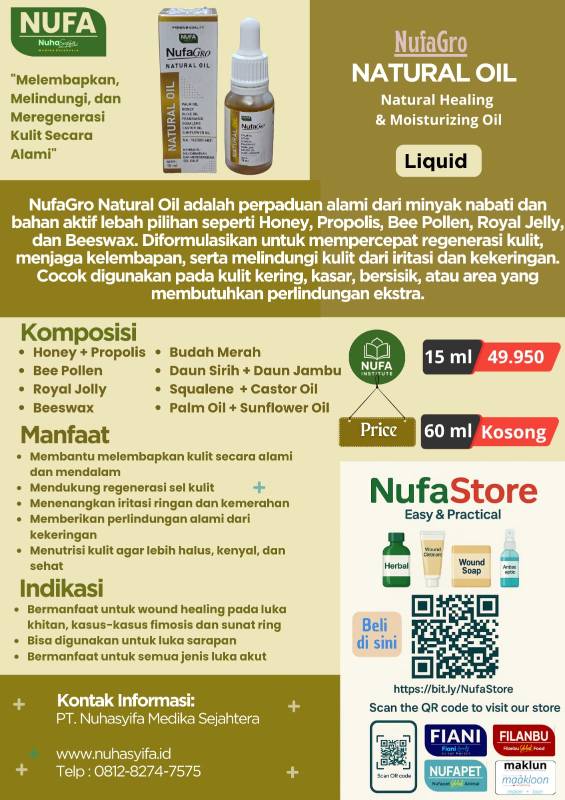 NufaGro Natural Oil 60 ml
