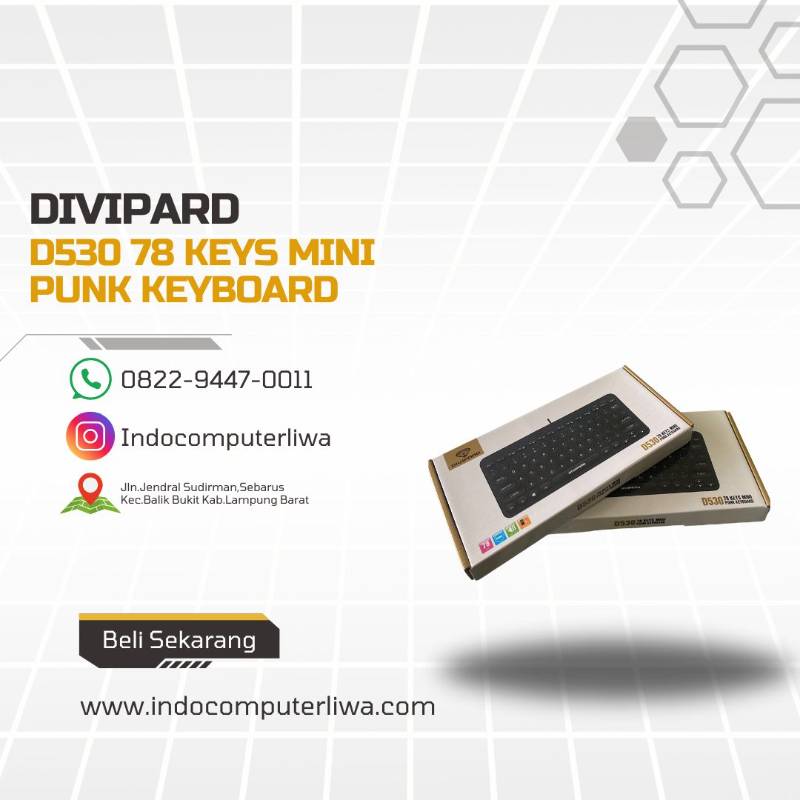 D530 78 KEY MINI PUNK KEYBOARD