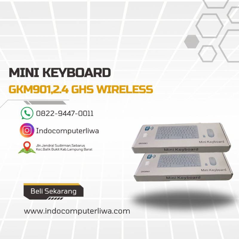 GKM901,2.4 GHS WIRELESS MINI KEYBOARD