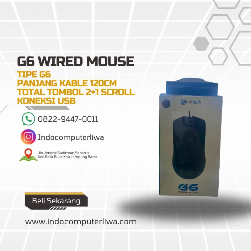 G6 WIRED MOUSE