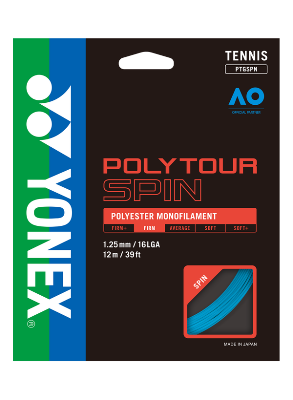 Yonex Poly Tour Spin 17