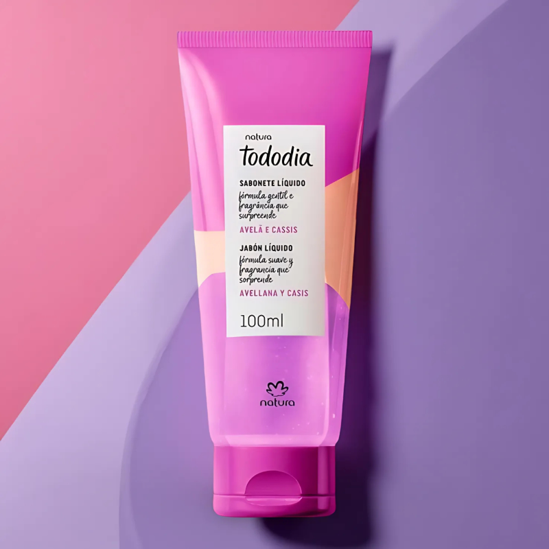 Jabón Líquido Corporal Avellana y Casis Tododía Natura 100 g