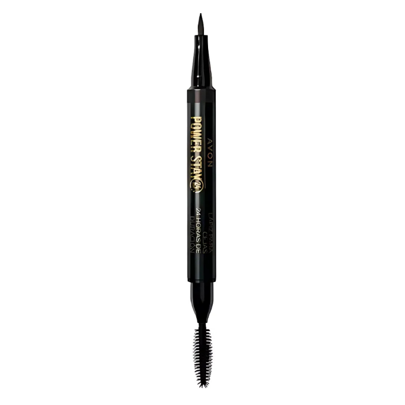Delineador de Cejas con cepillo Power Stay color Deep Brown