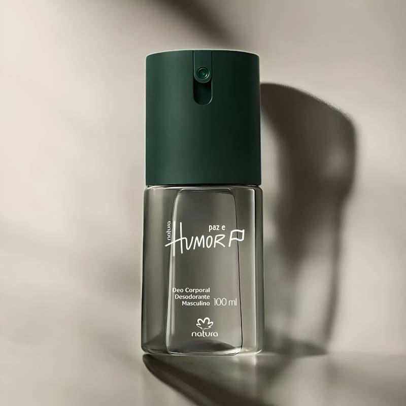 Desodorante Corporal Spray Paz e Humor Masculino Natura 100 ml