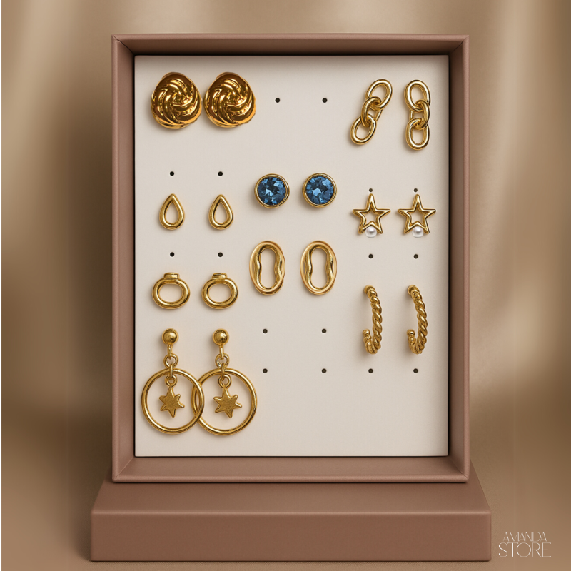 Colección de Aretes GALAXIA c/u