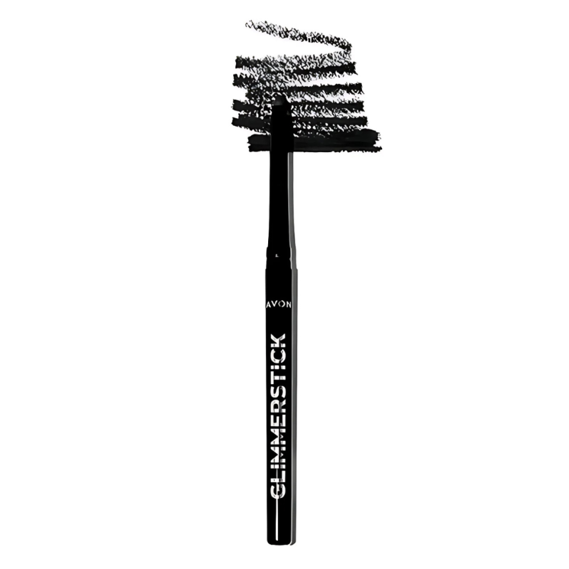 Delineador mate retráctil para ojos Blackest black