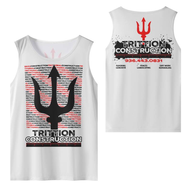 Men's All Over Print Sleeveless Tank Top
