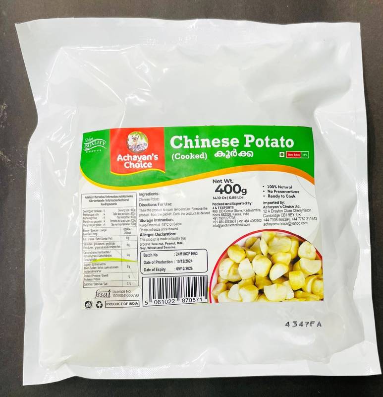 CHINEES POTATO ( 400G X 20)