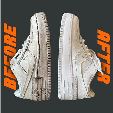 SNEAKARE Shoe Cleaning Kit with 100ml/3.4 Oz Cleaner, Brush & Towel Complete Kit For Sneakers, Nubuck, Suede & Leather