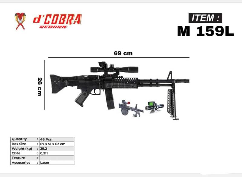 PISTOL KOKANG D'COBRA