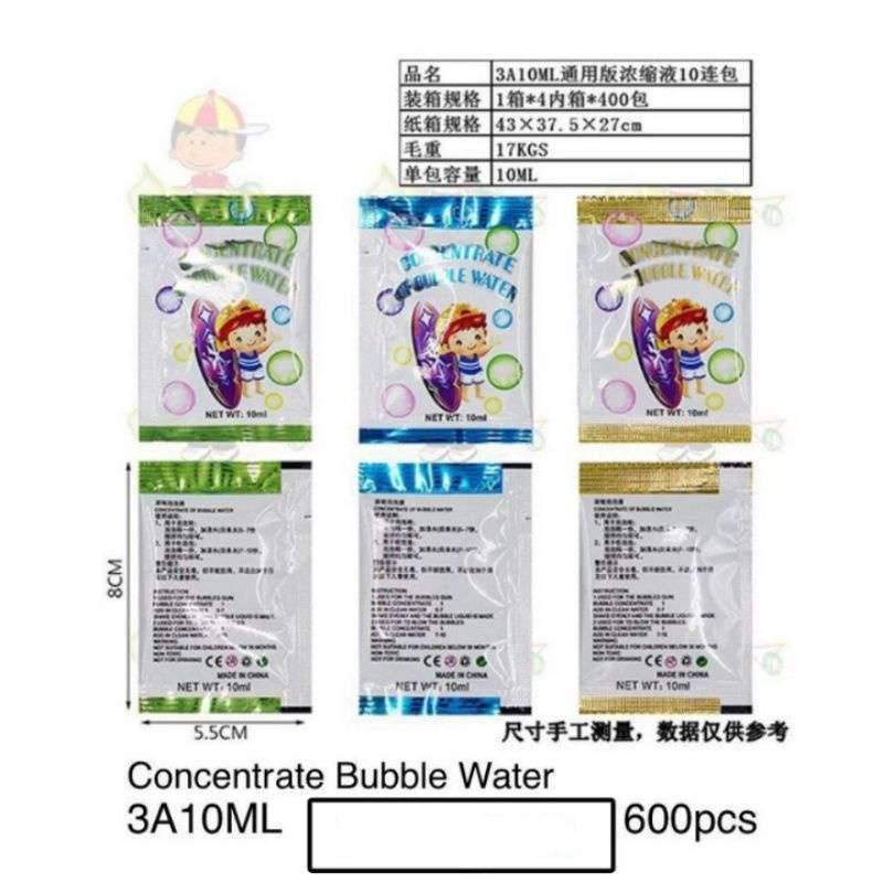 REFILE BUBBLE 3A10ML