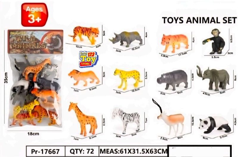 17667: TOYS ANIMAL SET