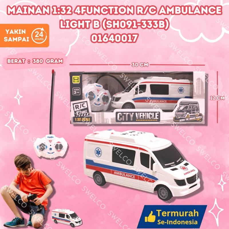 MOBIL AMBULANCE R/C SH091-333B