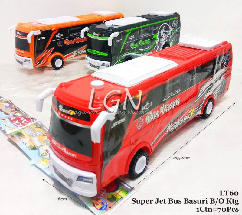 SUPER JET BUS BASURI B/O KTG LT60