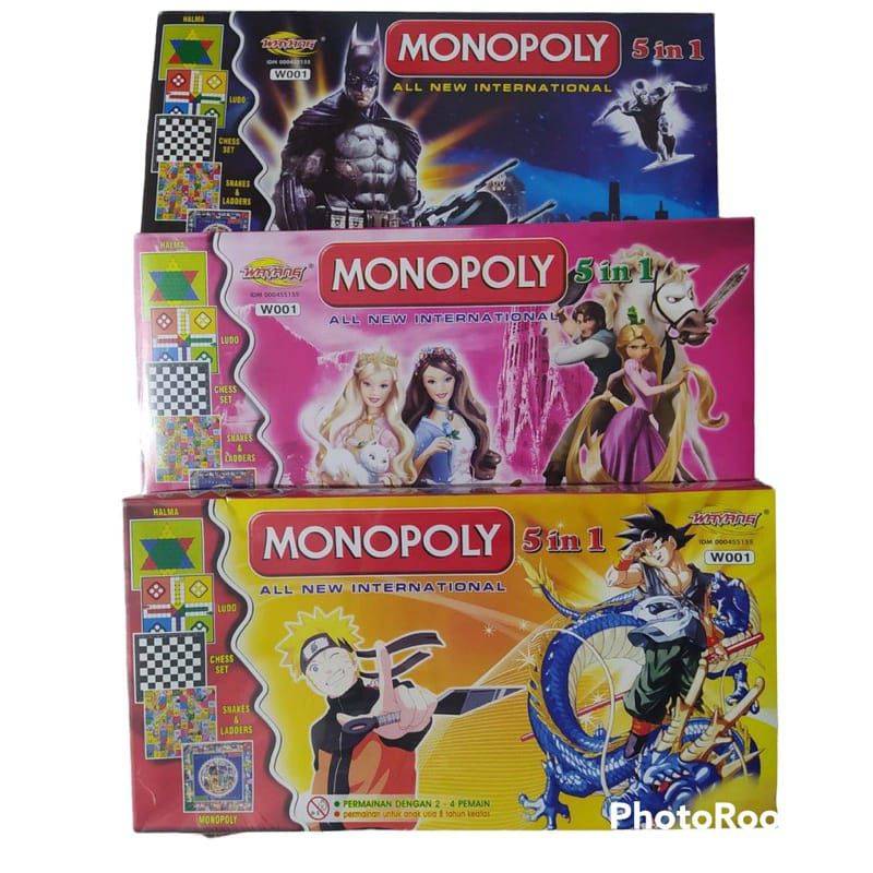 MONOPOLI 5 IN 1 W001