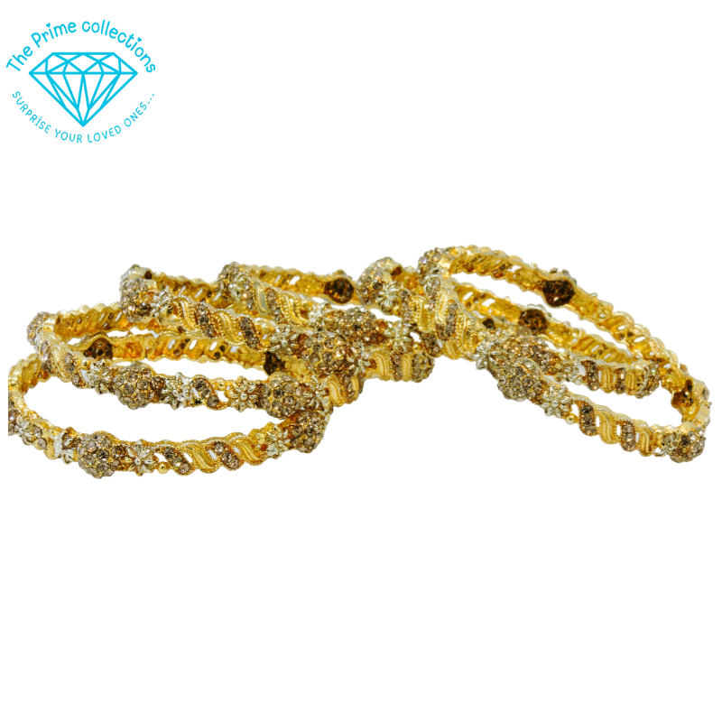 Golden bangles5