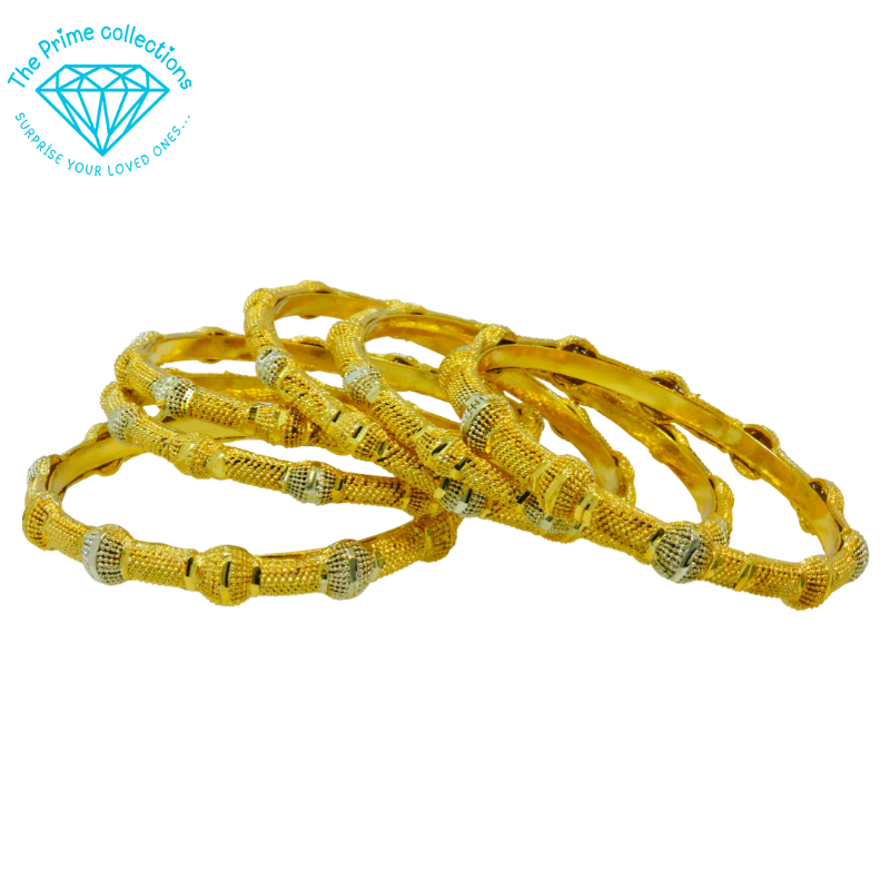 Golden bangles 4
