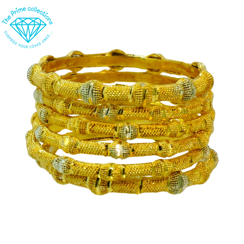 Golden bangles 4