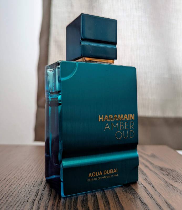 Al Haramain Amber Oud Aqua Dubai (Louis Vuitton Imagination)