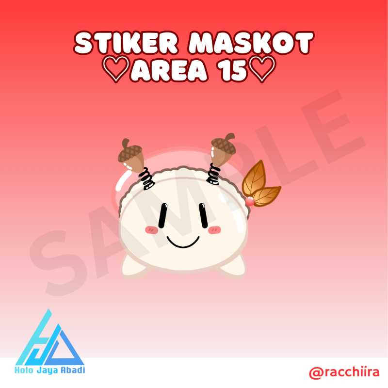Sticker Maskot Area15 [Rara]