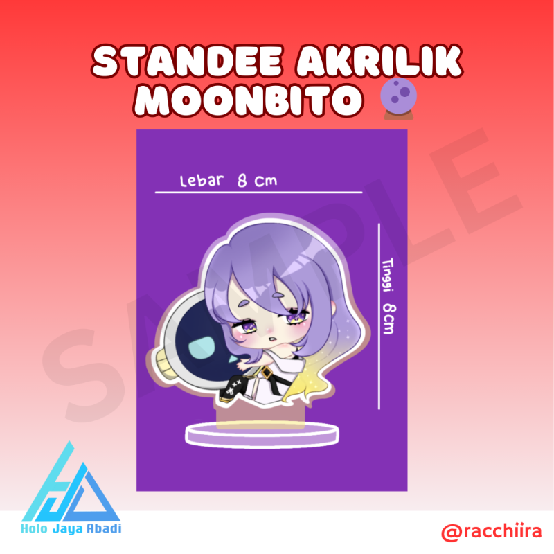 Standee Akrilik Moonbito [Rara]