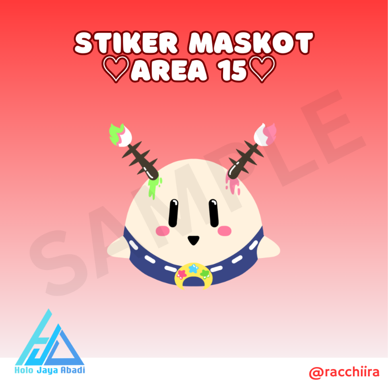 Sticker Maskot Area15 [Rara]