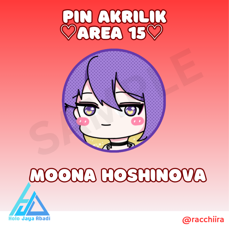 Pin Akrilik Area15 [Rara]