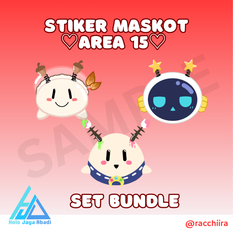 Sticker Maskot Area15 [Rara]