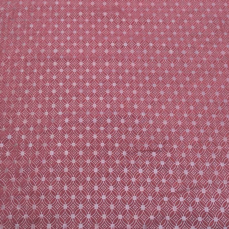 PURPLE KURTA FABRIC WITH WORK