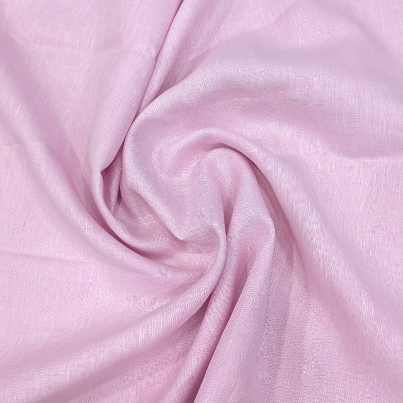 SIYARAM'S 80 Lea Linen Pink
