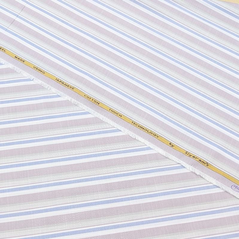 SIYARAMS PC LIGHT MULTICOLOUR LINING WRINCLE FREE