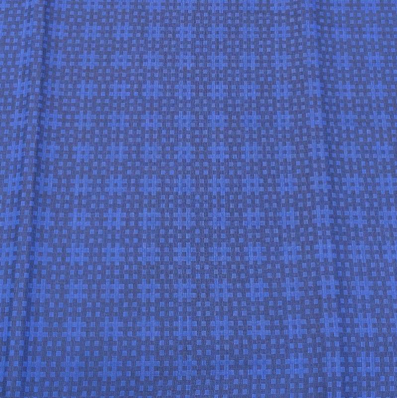 BIRLA CENTURY 60s Giza cotton blue jacquard