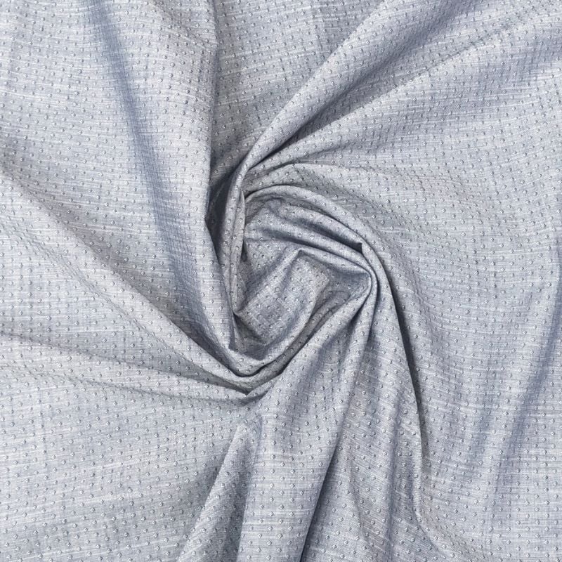 FERRICO ITALY GREY BLUEISH SELF PRINT