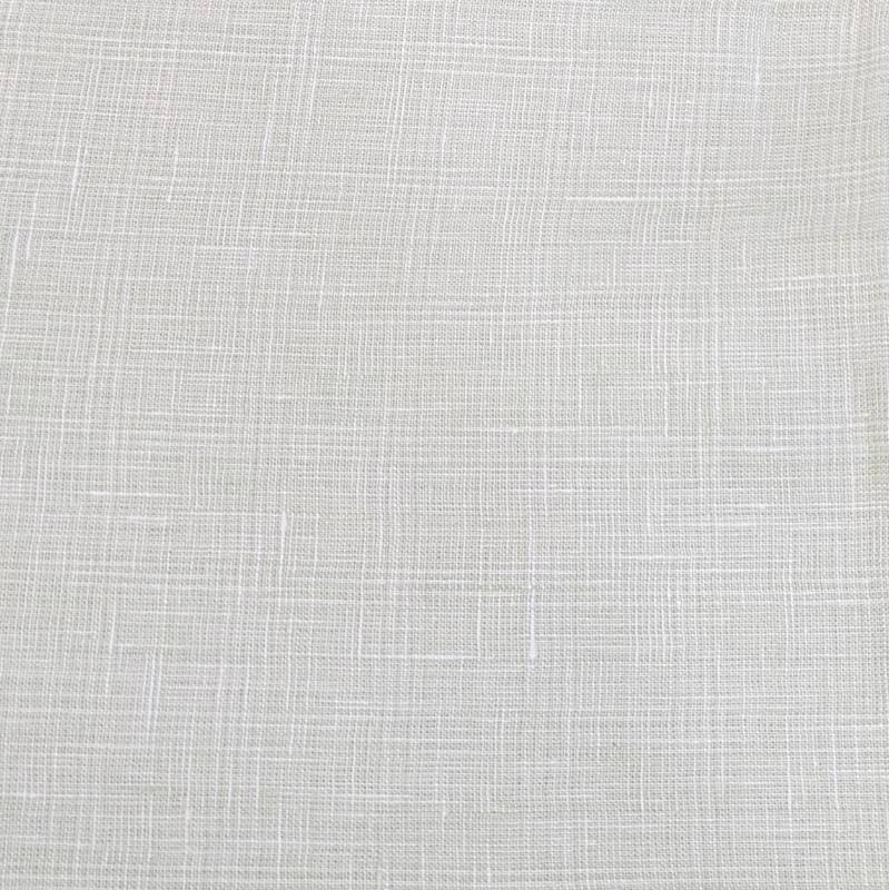 RAYMOND'S WHITE PURE LINEN WITH SELF WORK