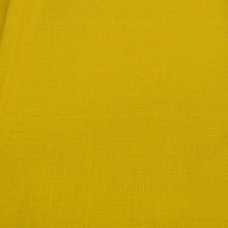 RAYMOND'S YELLOW PURE LINEN
