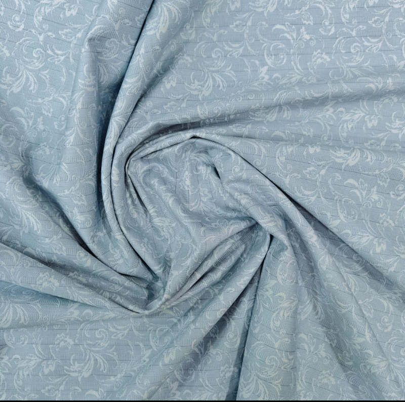 TRUE VALUE 100 % COTTON BLUE PRINT