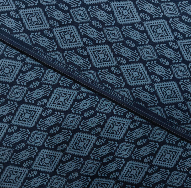 TRUE VALUE BLUE COTTON LINEN