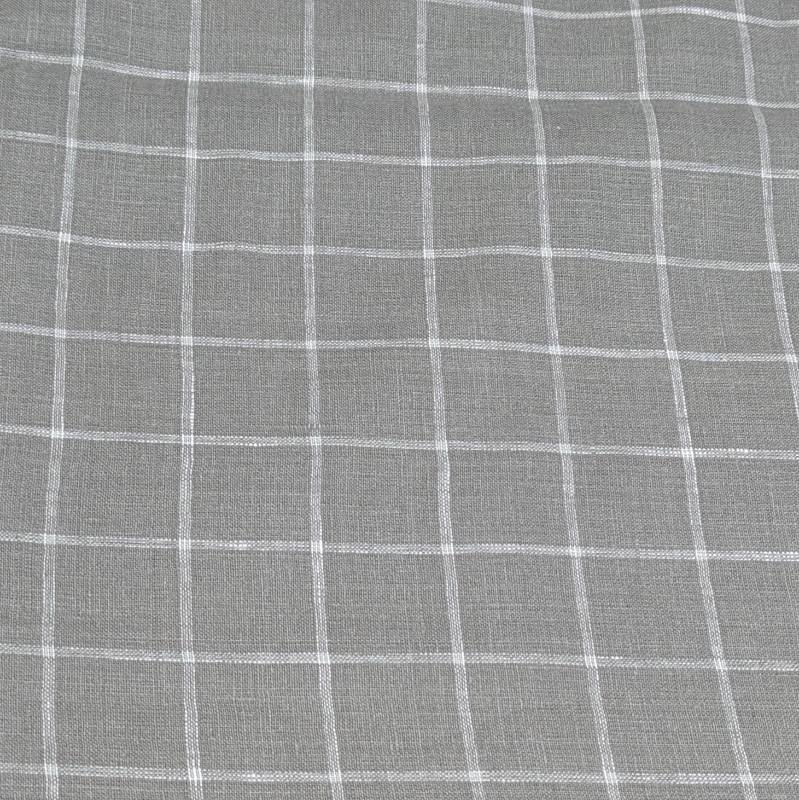 SIYARAM'S 60 LEA GREY CHECK