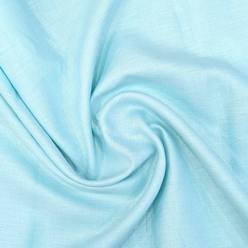 RAYMOND'S OCEAN BLUE PURE LINEN
