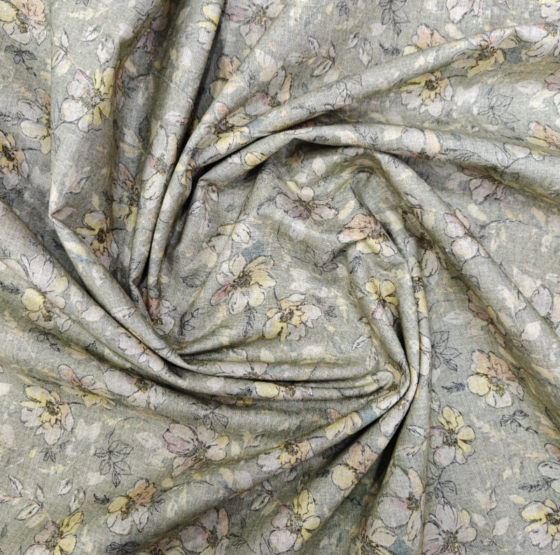 TRUE VALUE 100 % COTTON FLOWER PRINT