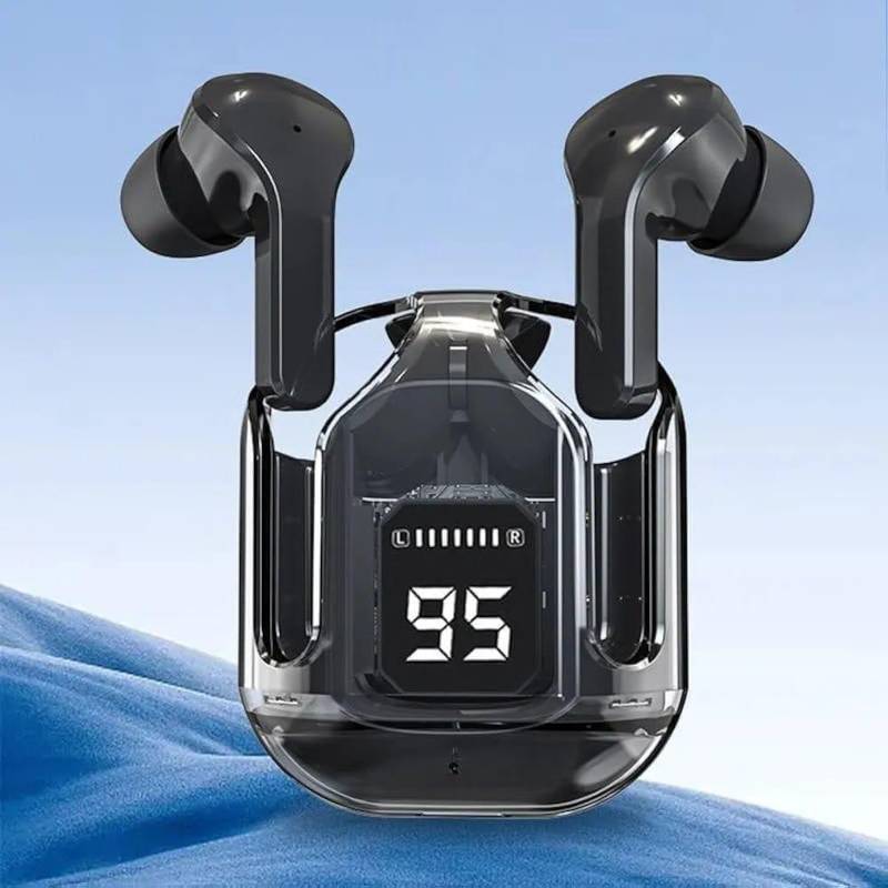 Air31 TWS Transparent Noise-Cancelling Earbuds with Smart Touch - 1 Pcs, Long Battery Life