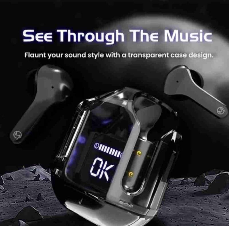 Air31 TWS Transparent Noise-Cancelling Earbuds with Smart Touch - 1 Pcs, Long Battery Life