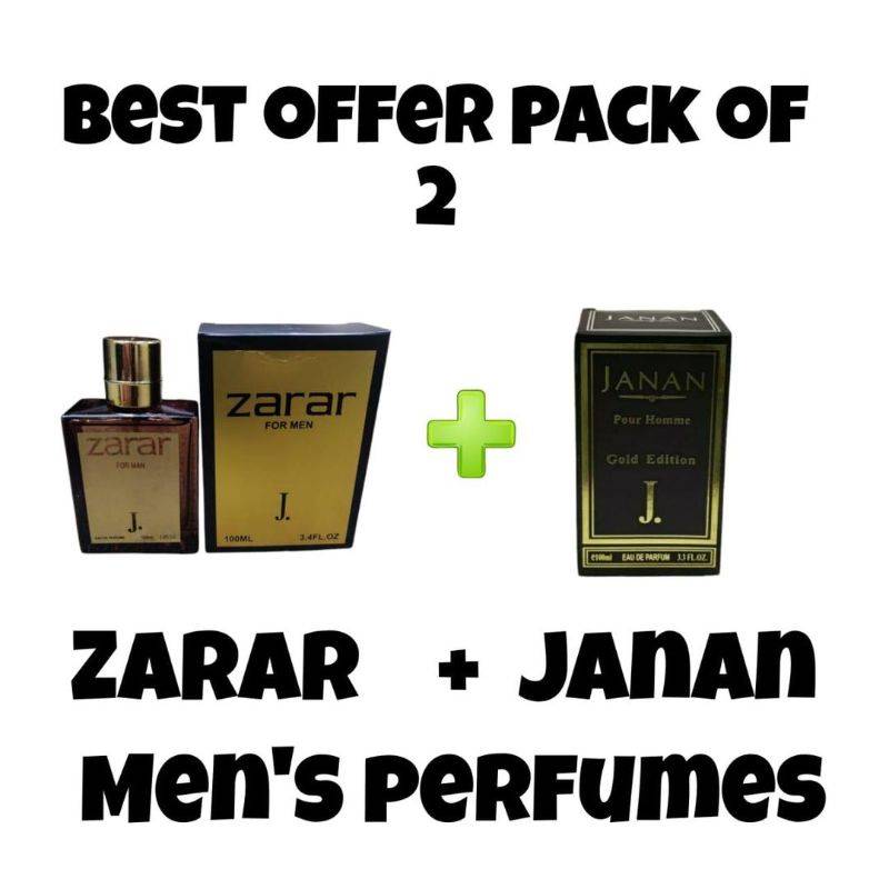 Woody Perfume Set - Zarar + Janan pack Of 2